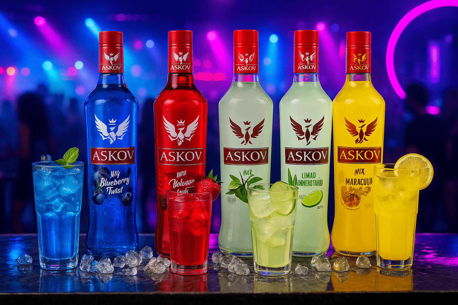 Vodka Askov - Distribuidora de Bebidas Tico e Teco